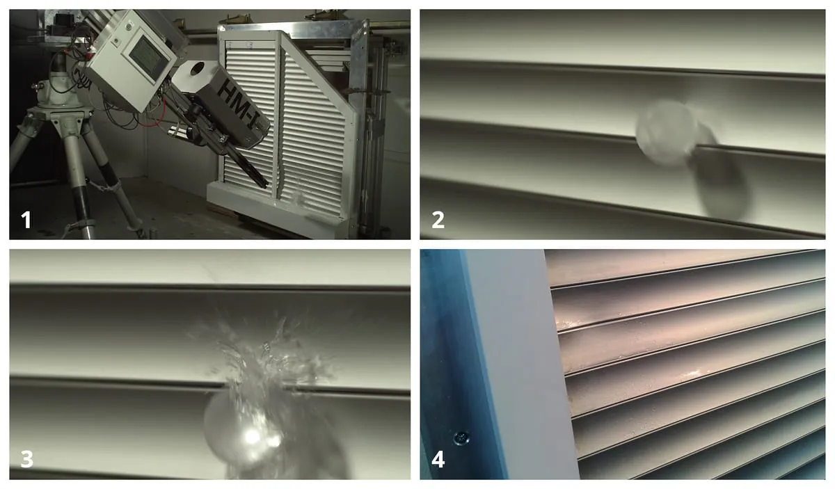 Alu-Rollläden trotzen starken Unwettern