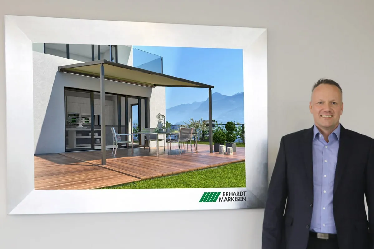 Neuer Gesamtvertriebsleiter bei Erhardt Markisen