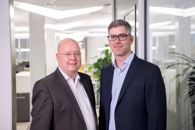 Die neue Bühler Motor-Doppelsitze: Peter Muhr (li.) und Mark Furtwängler