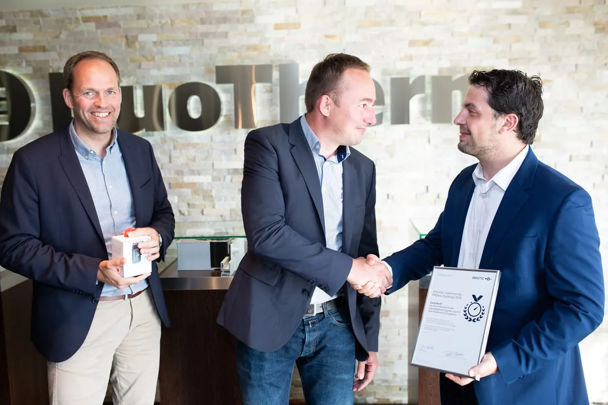 Inoutic zeichnet Gewinner der Challenge aus