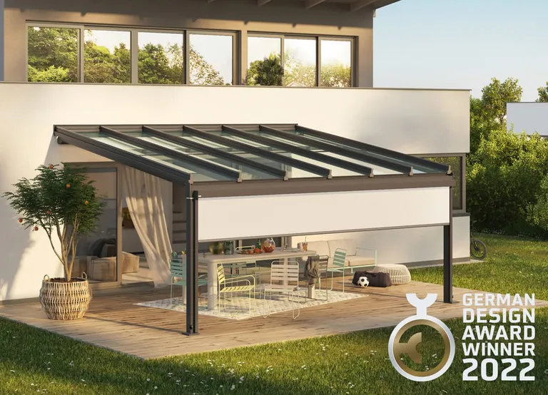 Glas-Terrassendach Terrazza Sempra 