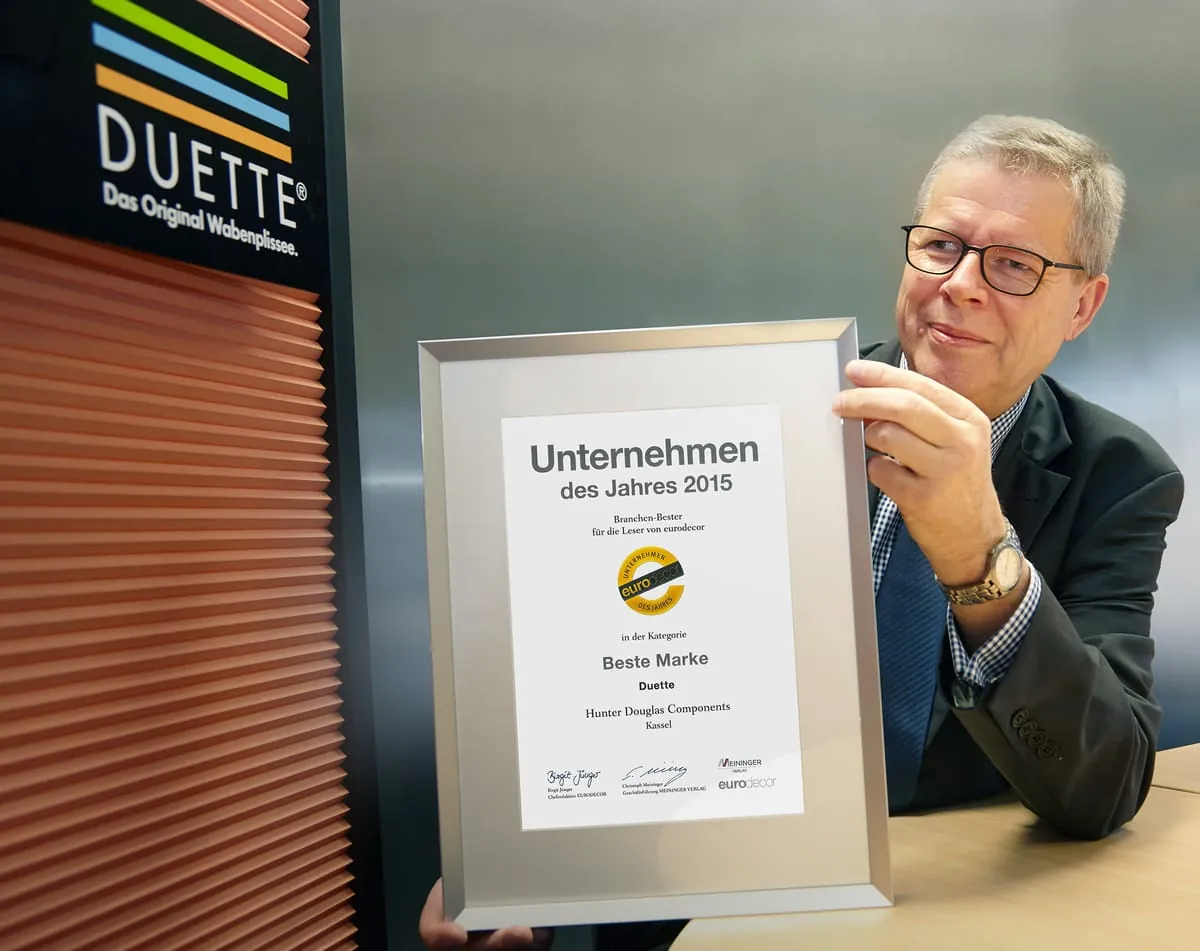 Auszeichnung zum Unternehmen des Jahres