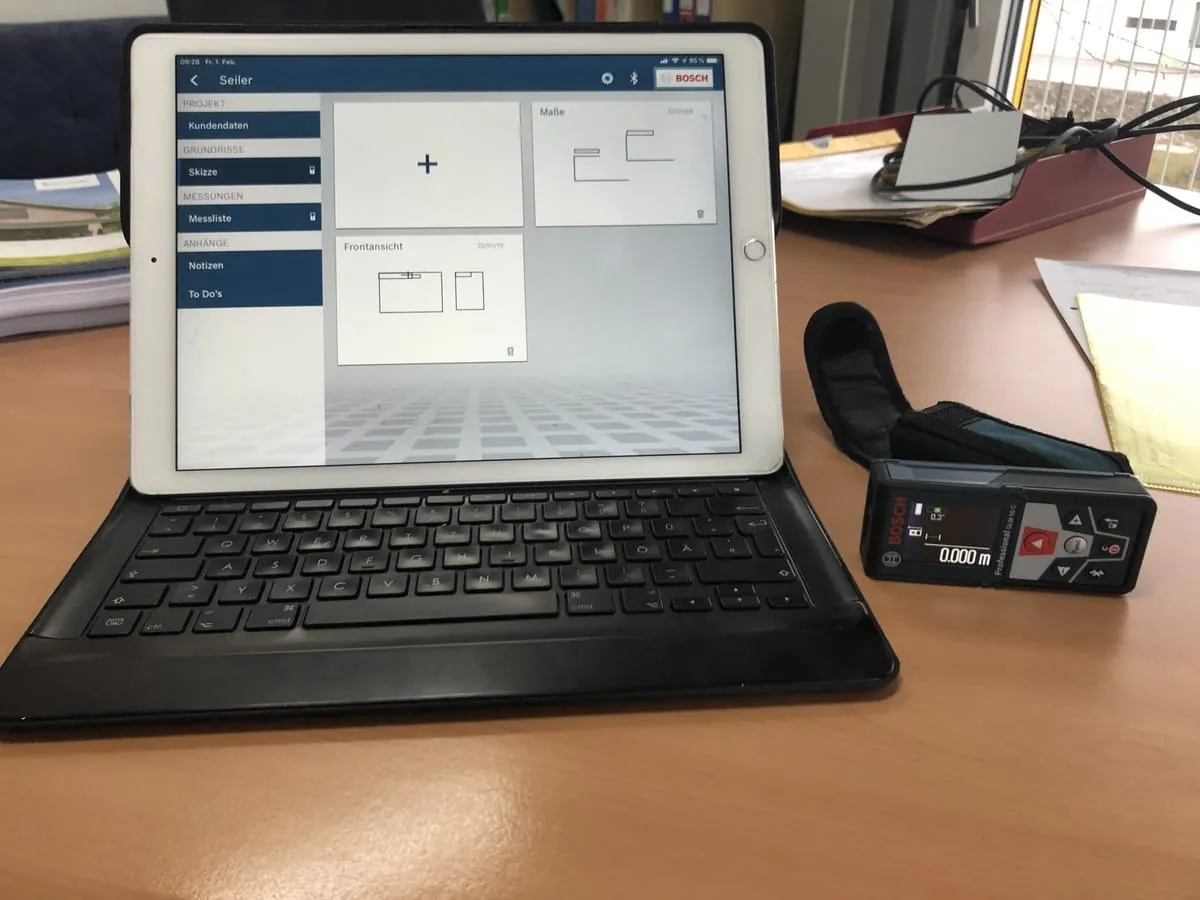 Entfernungsmesser GLM 50 C Professional von Bosch