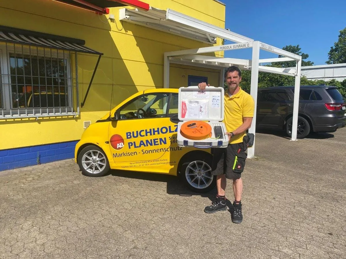 Sebastian Sebald: "Schlauchwaage spart mir Zeit"