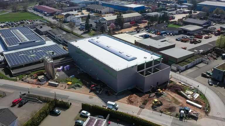 Produktionsanlage der Firma Horizont in Korbach 