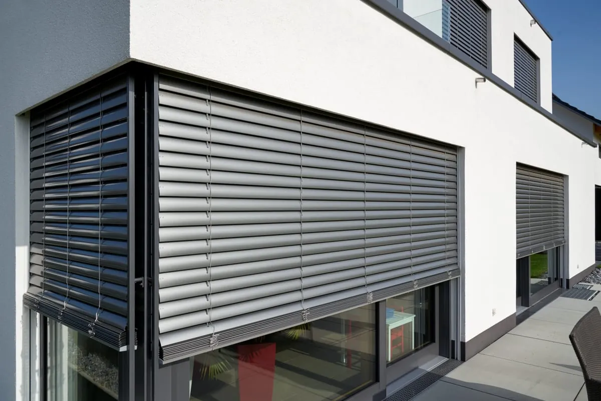 Alukon-eigene Raffstores haben sich am Markt etabliert