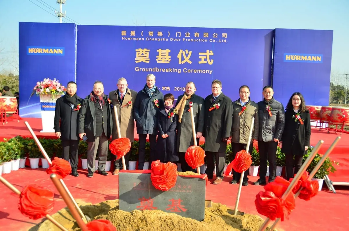 Hörmann: Neue Standorte in China und USA