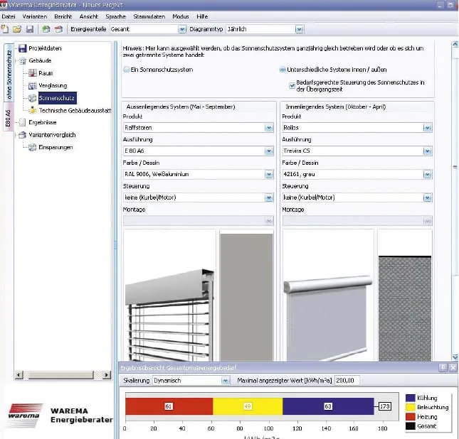 In zehn Schritten planen Sie energieeffizienten Sonnenschutz