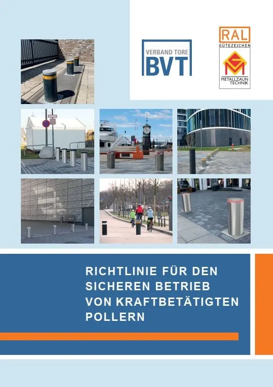BVT/MZT: Richtlinie für kraftbetätigte Poller