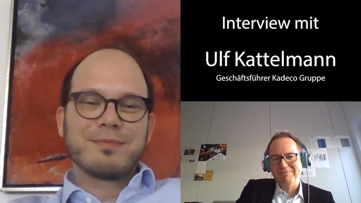 Ulf Kattelmann: Unternehmertum in Corona-Zeiten