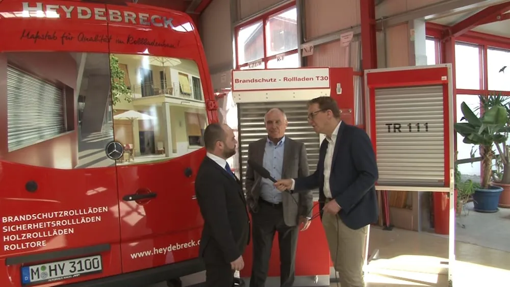 sicht+sonnenschutz zu Besuch bei Heydebreck