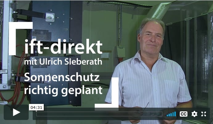 Sonnenschutz richtig geplant