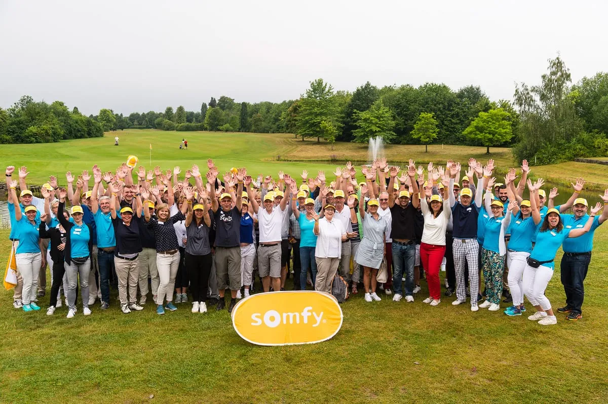 Gute Laune auf dem Fairway
