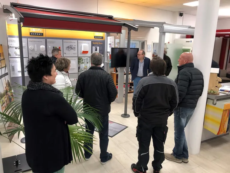 Somfy Community Days bei Kurzbach Sonnenschutz 