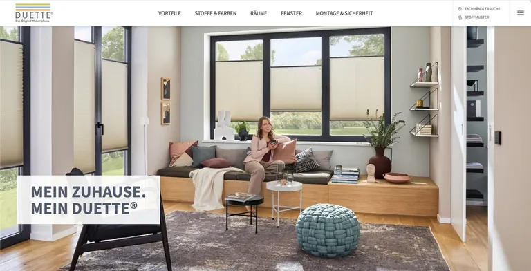 Duette Wabenplissee Online