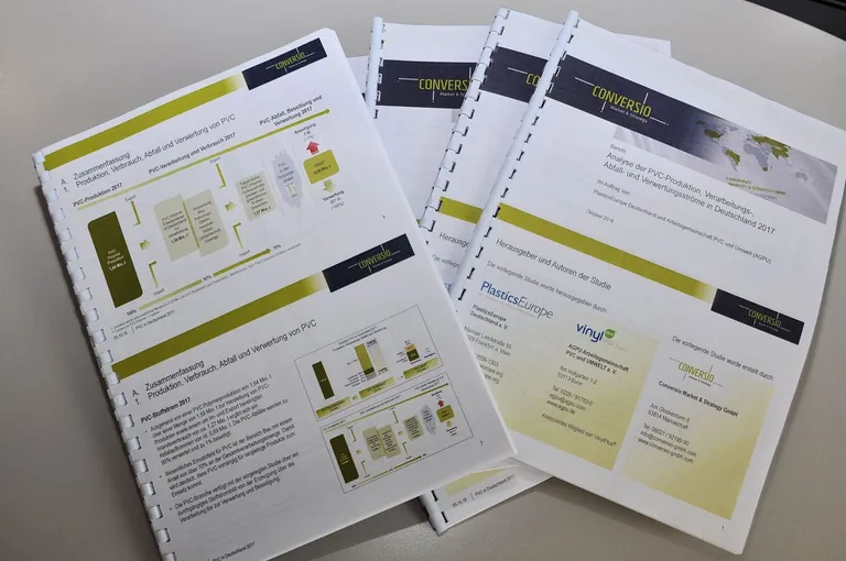Aktuelles Stoffstrombild f&uuml;r PVC in Deutschland