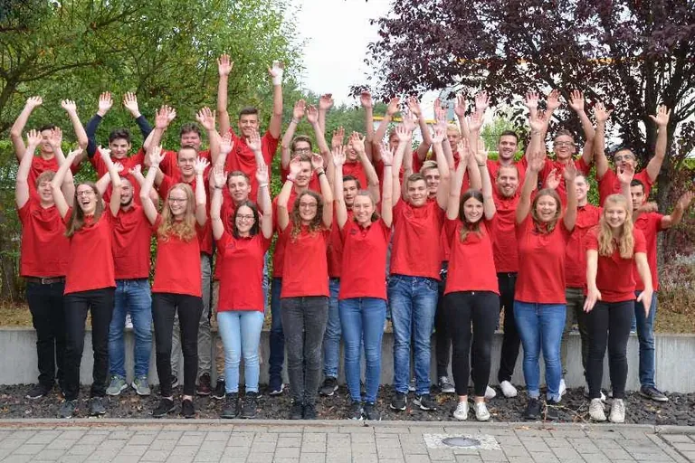 Die neuen Azubis von Warema