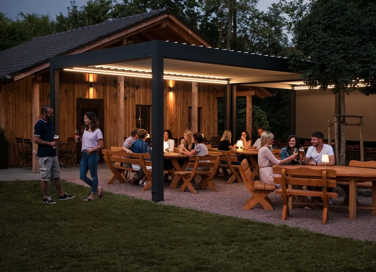 Rustikales Ambiente trifft modernes Design