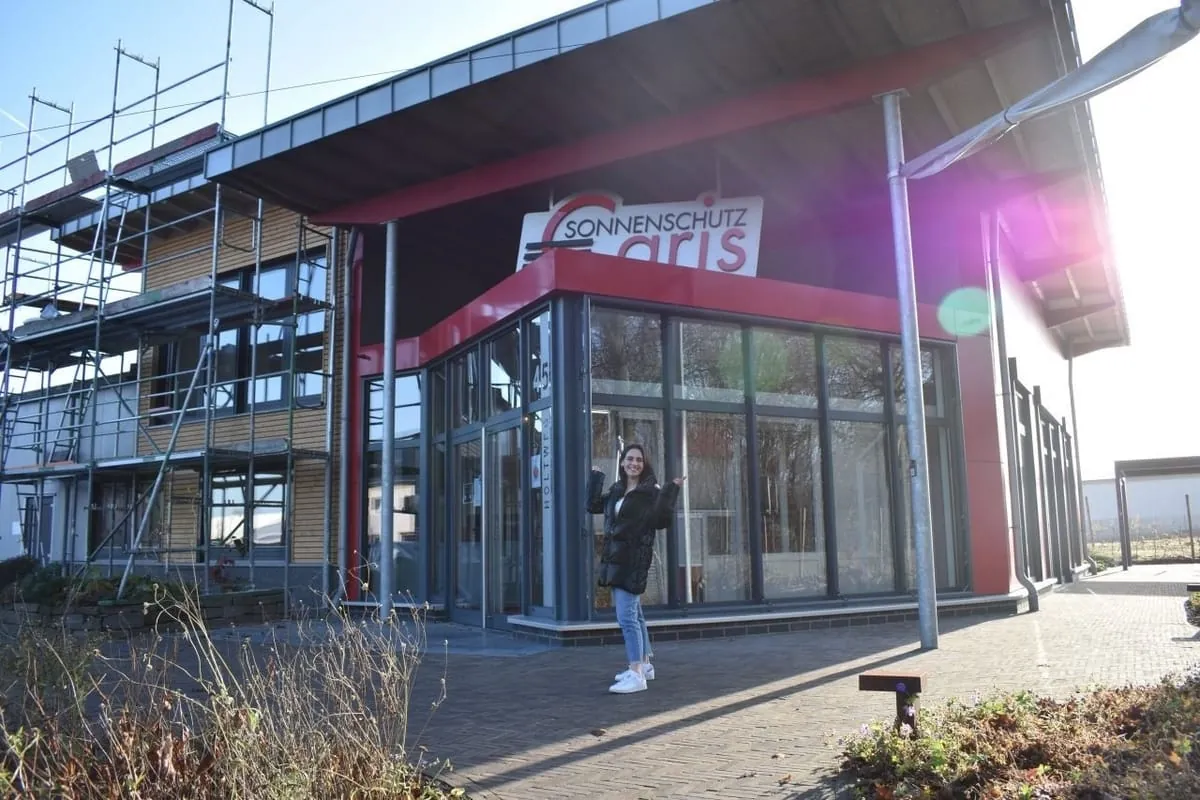 Zu Besuch bei Sonnenschutz Caris