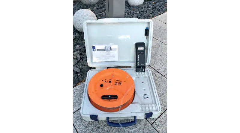 Die elektronische Schlauchwaage von Nivcomp Schlauchwaage von Nivcomp