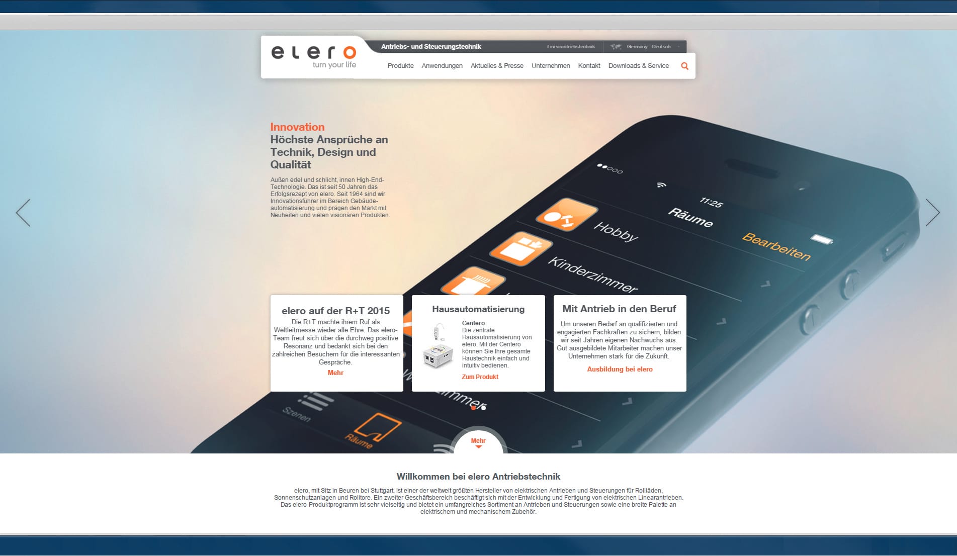 Alles über Gebäudeautomation auf dem Schirm