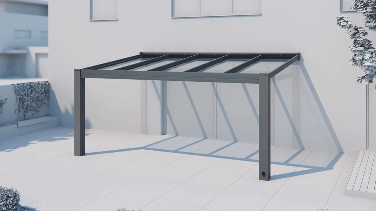 Da wächst die Vorfreude auf die Terrassendach-Montage