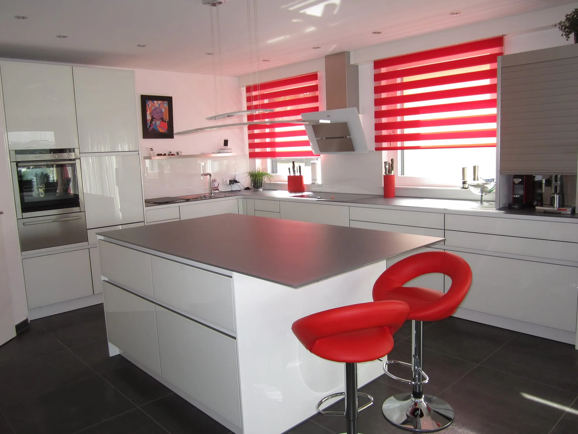 Küchenrollos mit einer Sonderanfertigung