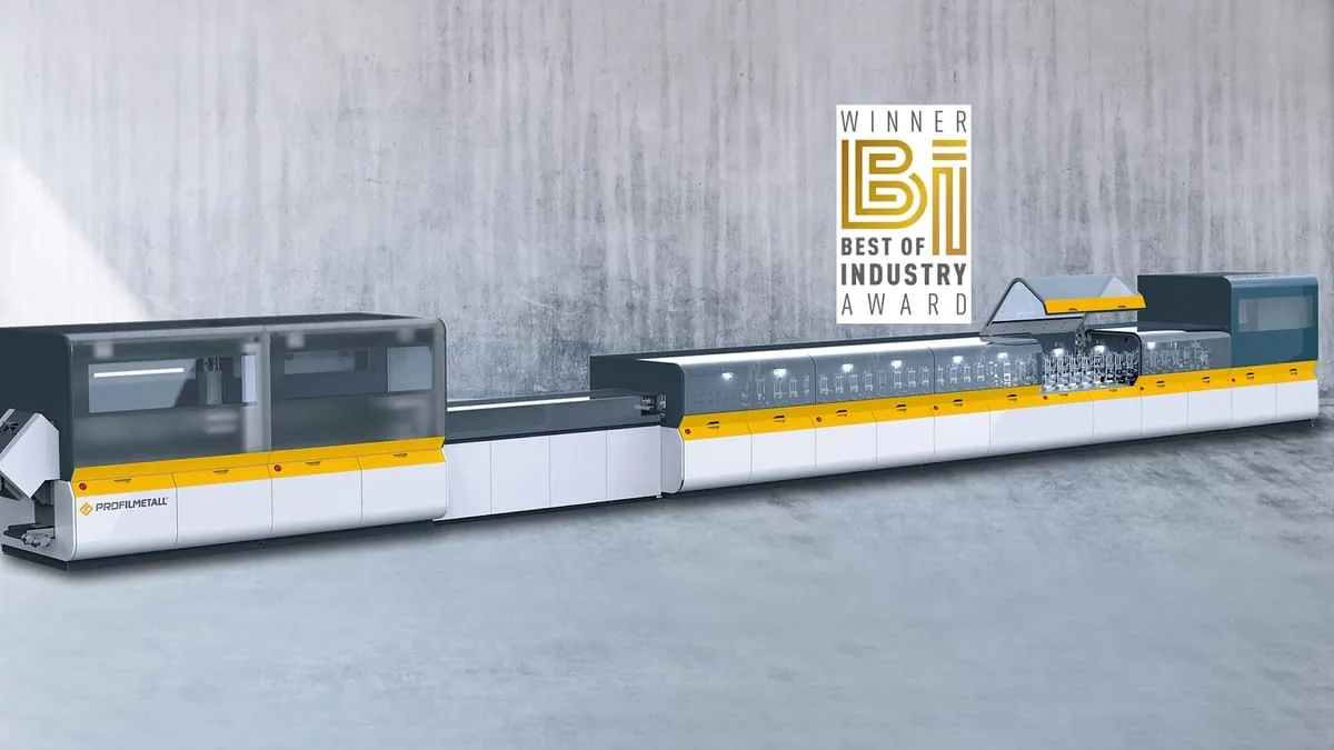 Profilieranlage 4.1 von Profilmetall erhält Best of Industry Award 2019