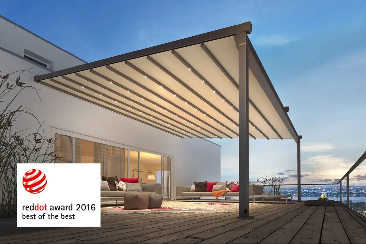 Red-Dot-Awards für Markisen abgeräumt