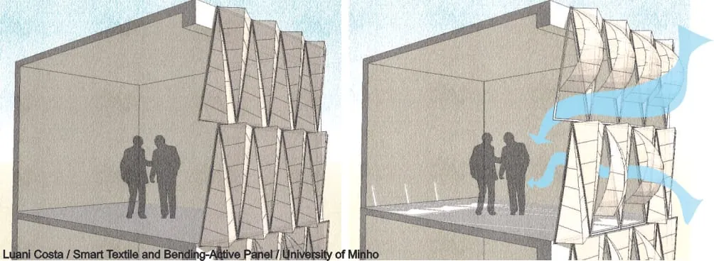Studenten entwickeln smarte Fassadenelemente