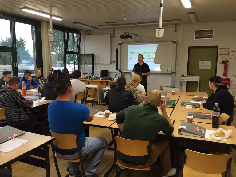 Schulung mit Hermann Sonntag