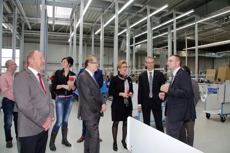 Betriebsrundgang Warema