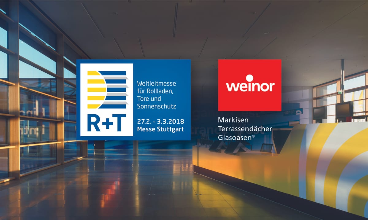 Weinor wieder auf der R+T