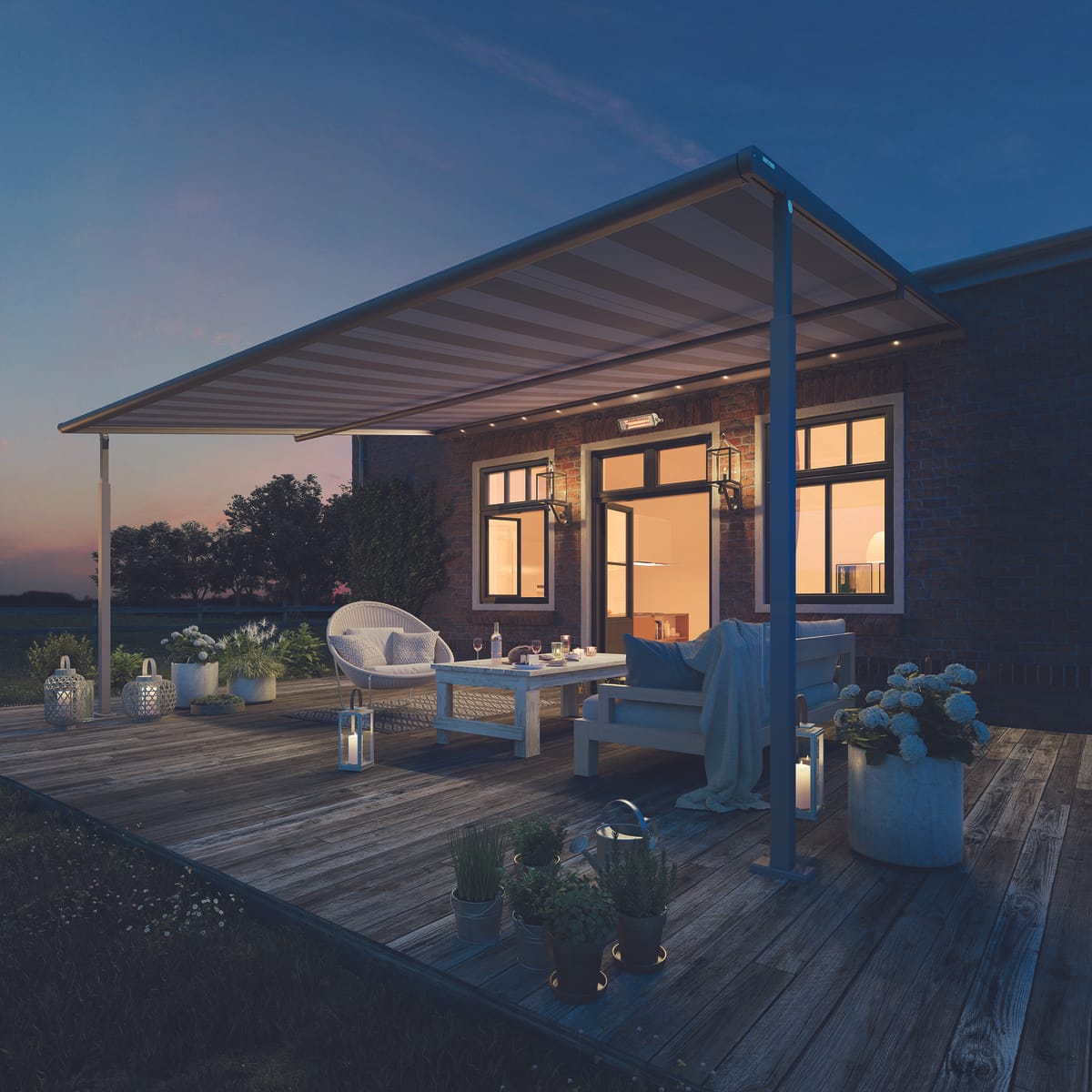 Ein Wohnzimmer für den Garten