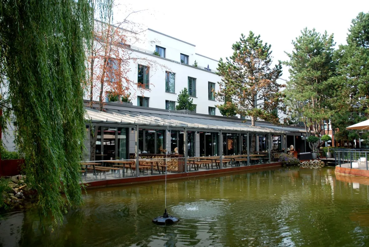 Geschützte Wohlfühlterrasse