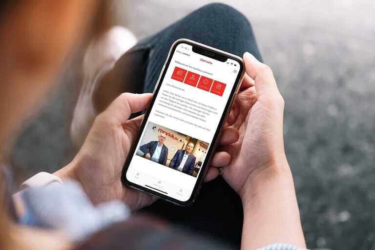 Mitarbeiter-App Markilux Connect