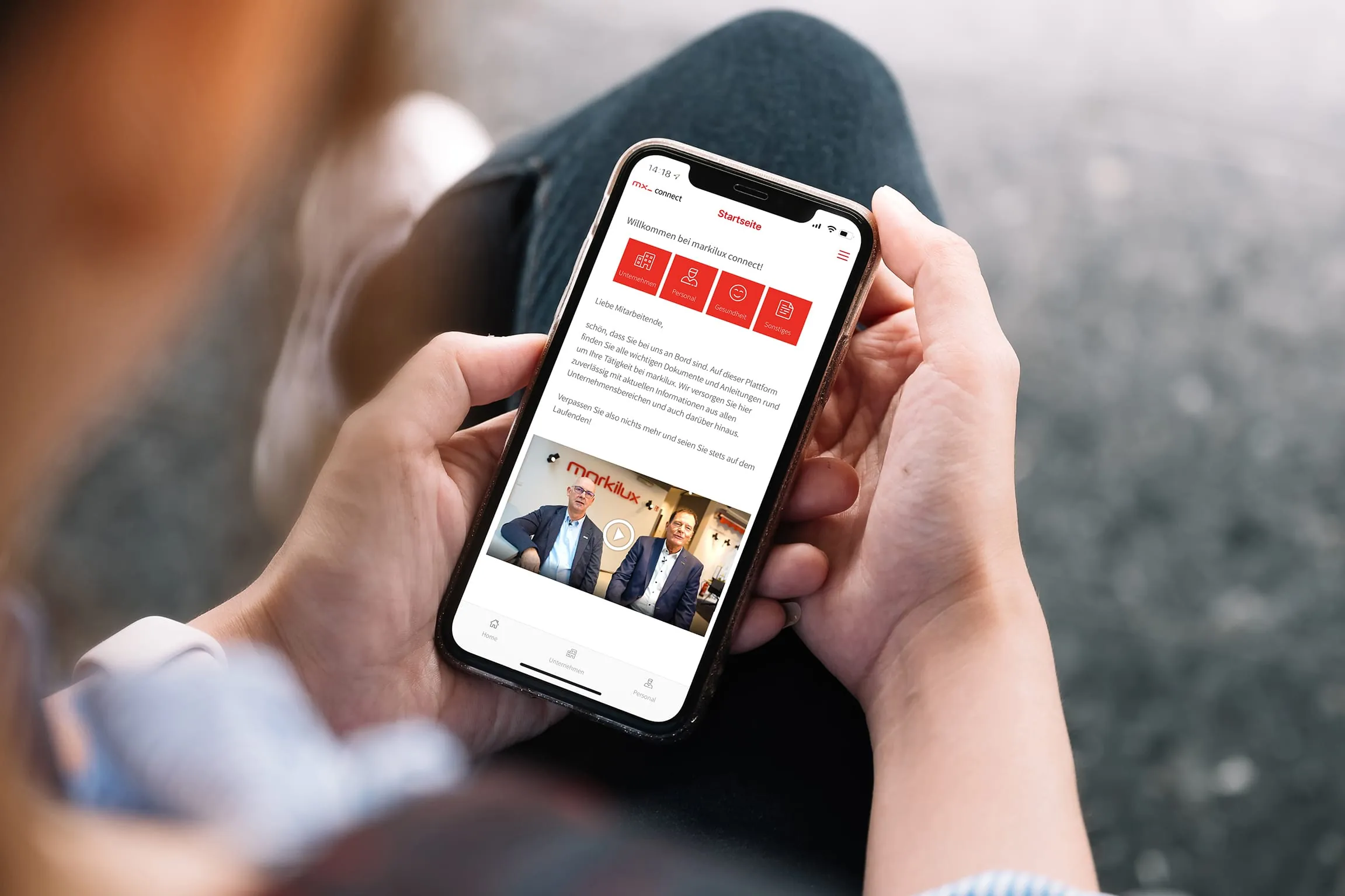 Markilux: Mitarbeiter-App soll für Austausch sorgen