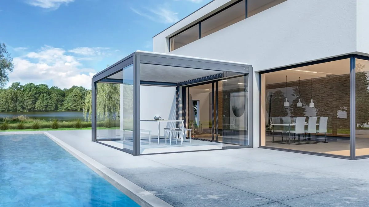 Pergola von Solavinea gewinnt Bundespreis auf der IHM