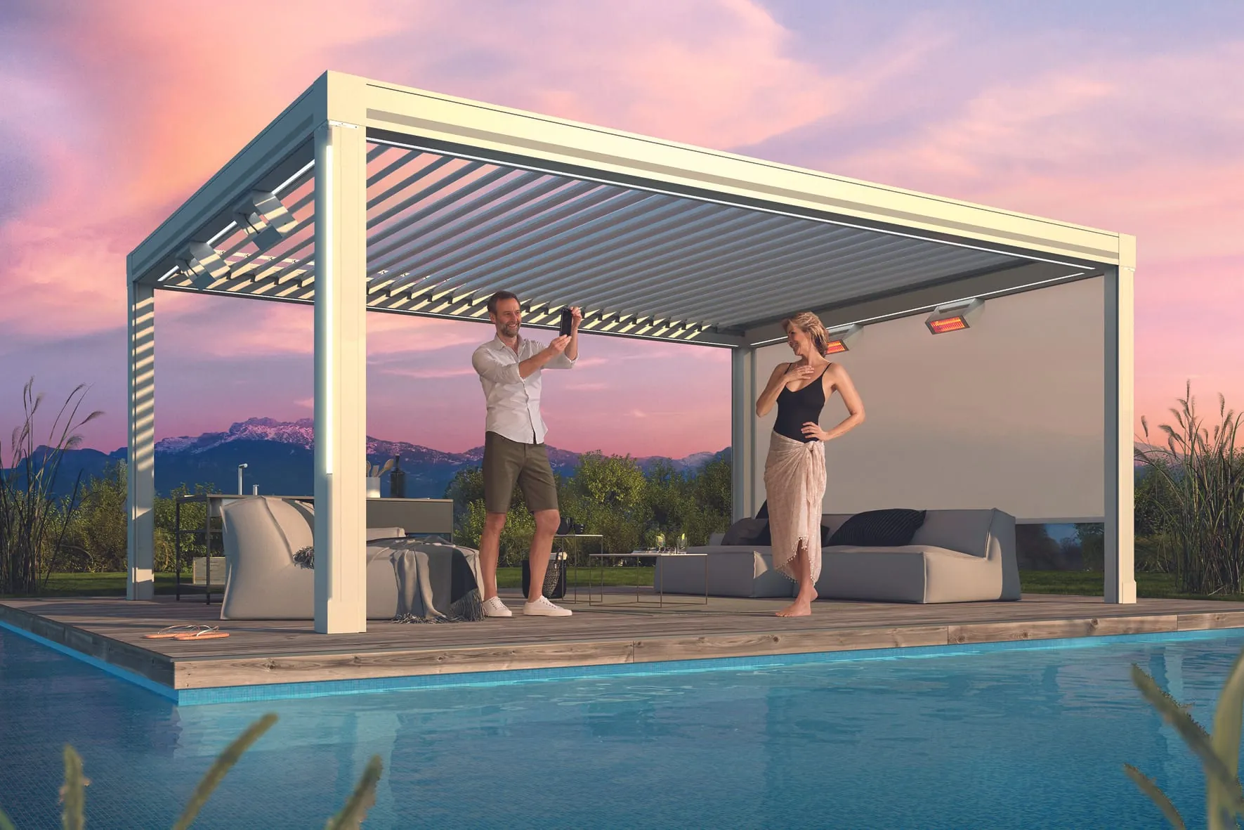 Weinor stellt Lamellendach Artares vor