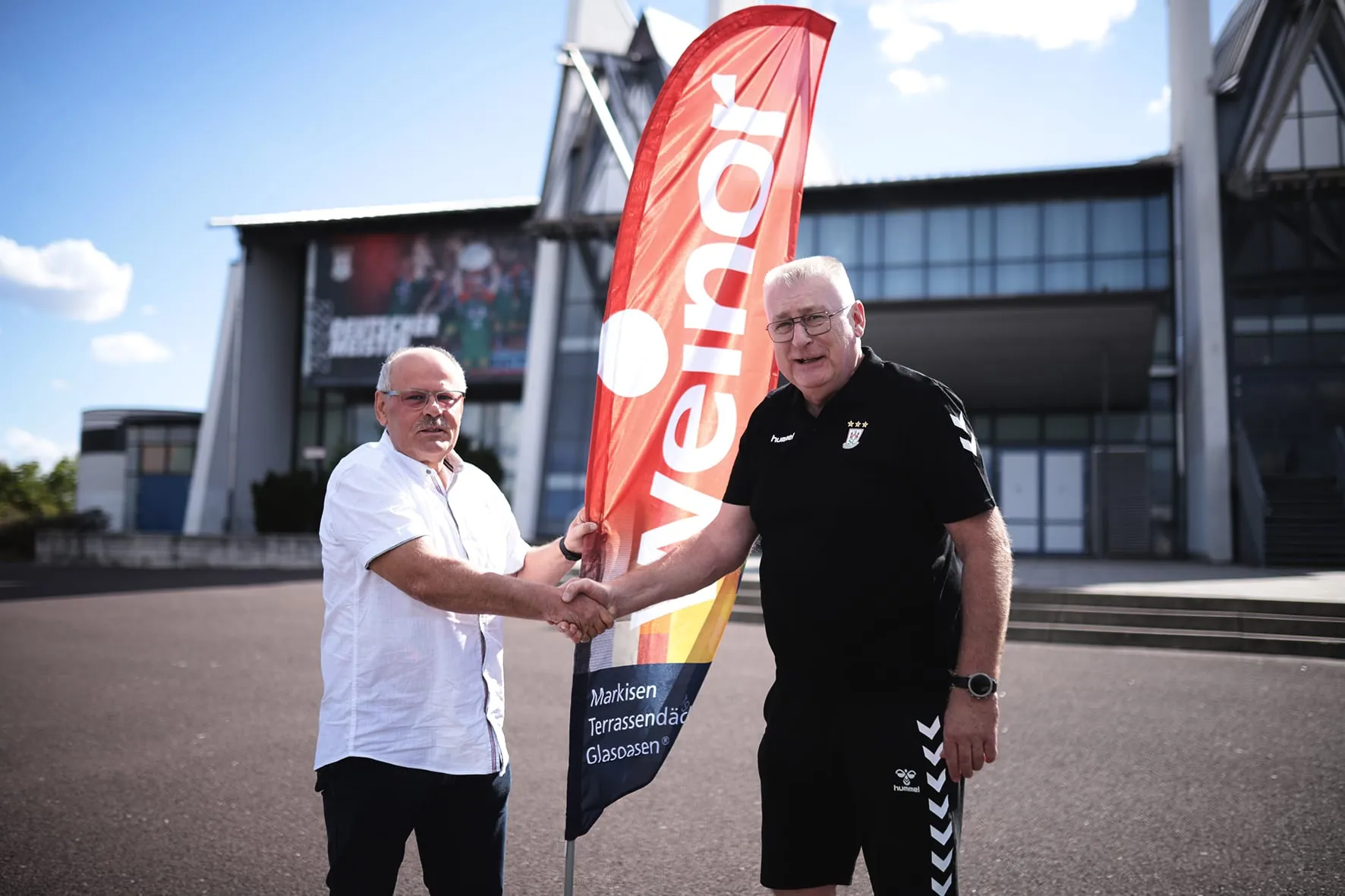 Weinor sponsert deutschen Handballmeister