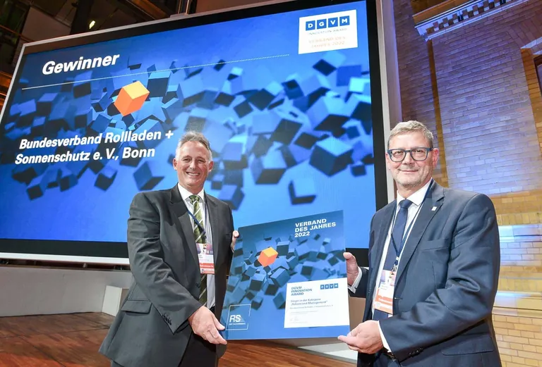 BVRS Preisverleihung Verband des Jahres 2022