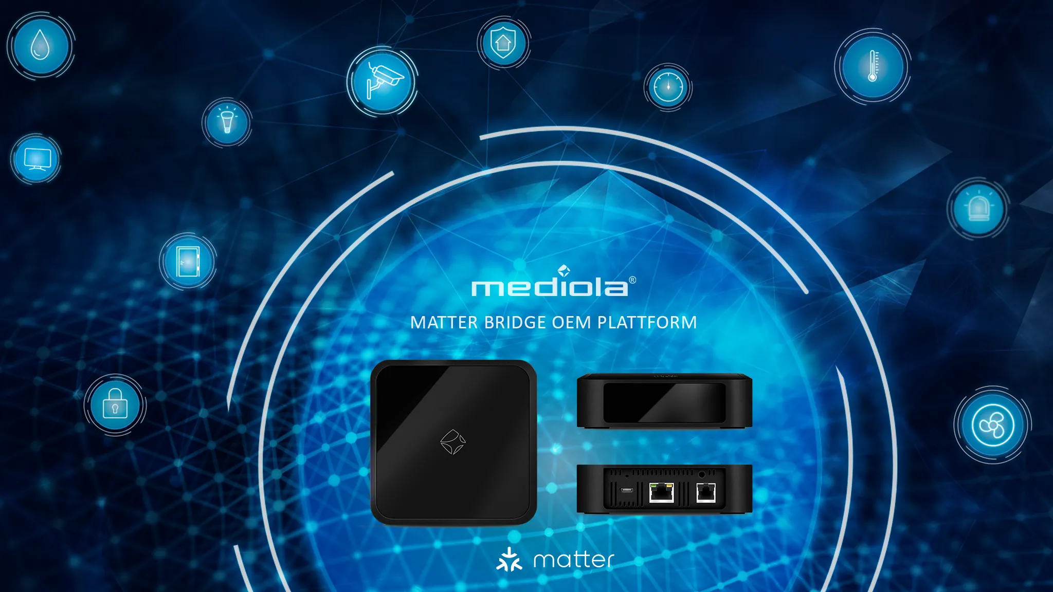 Mediola stellt Matter Bridge OEM Plattform vor