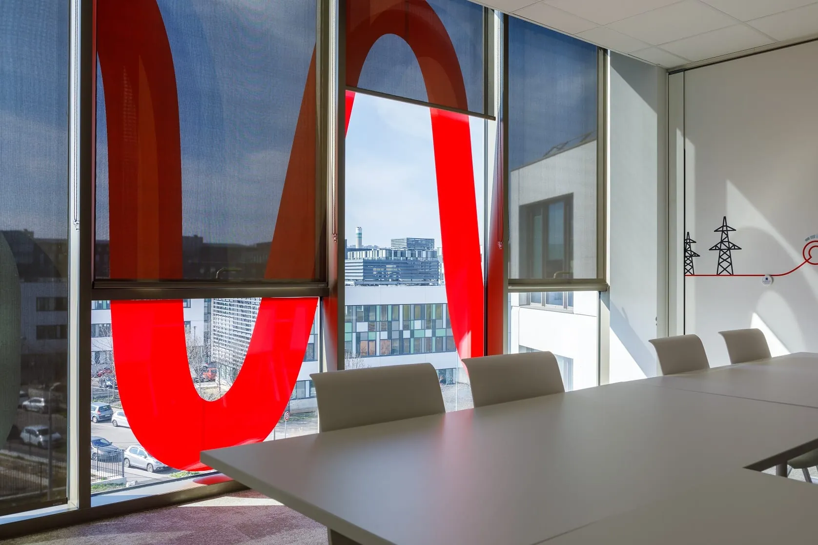 Warema: Tageslichtlicht durch Innenjalousie