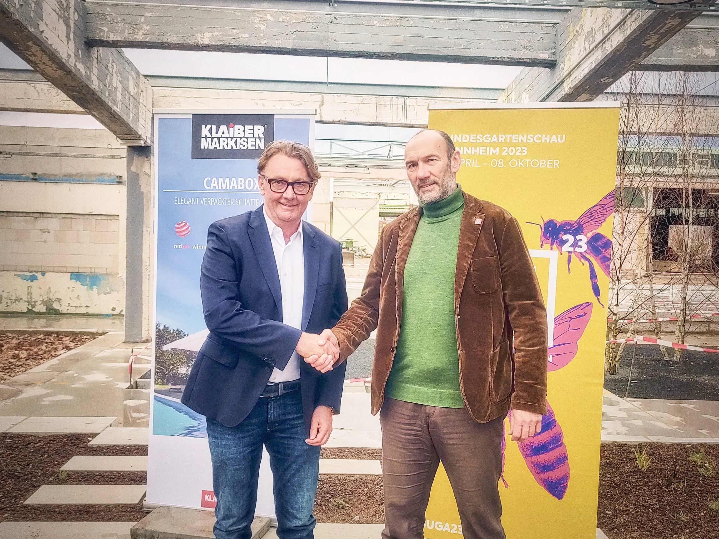 Klaiber Markisen ist Partner der Bundesgartenschau 2023