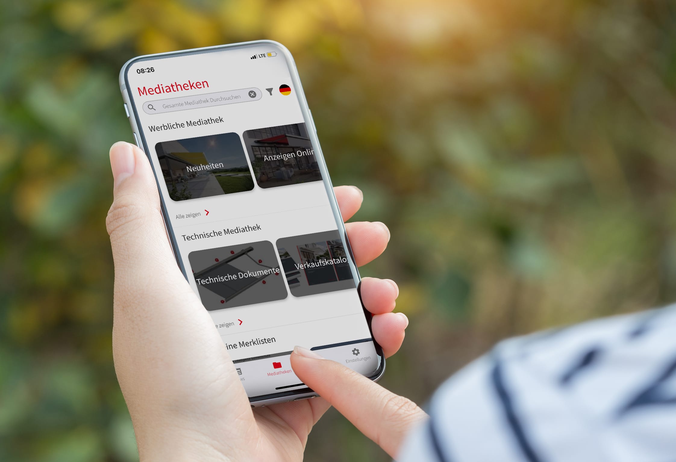 Markilux: Fachpartner-App ergänzt Webangebot