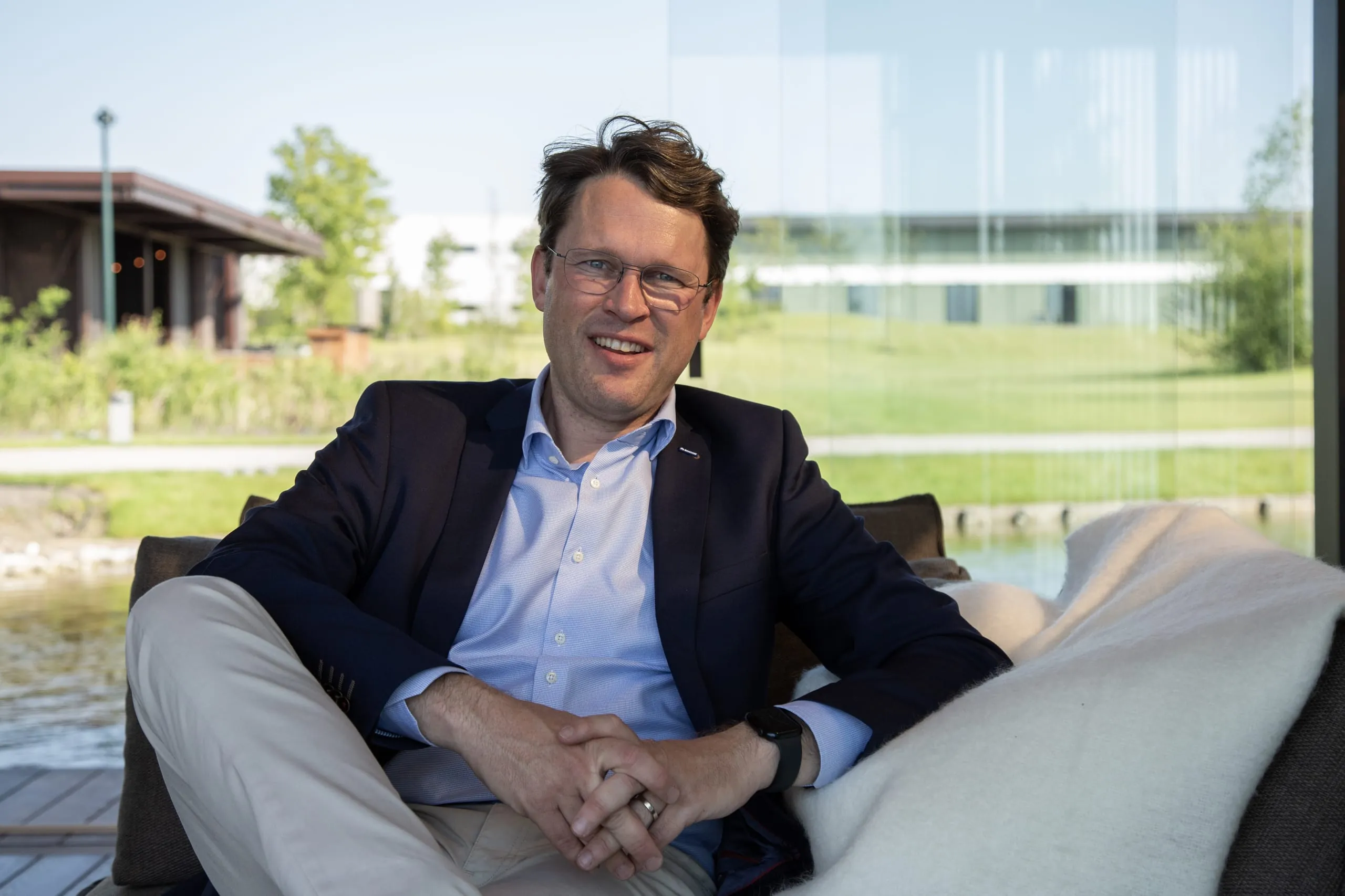 Maes: "Wir blicken positiv in die Zukunft."