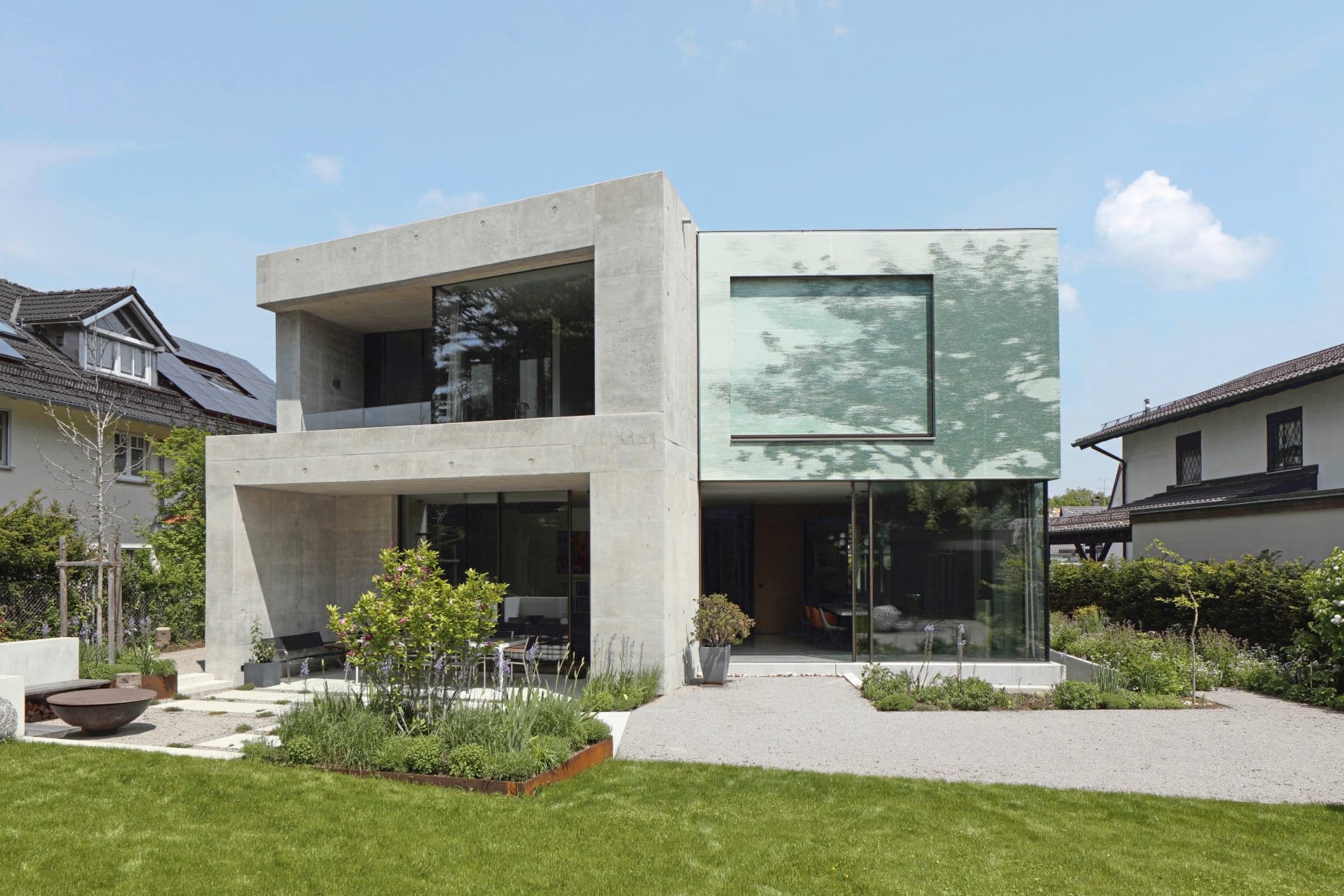 Warema stattet Wohnhaus in München aus