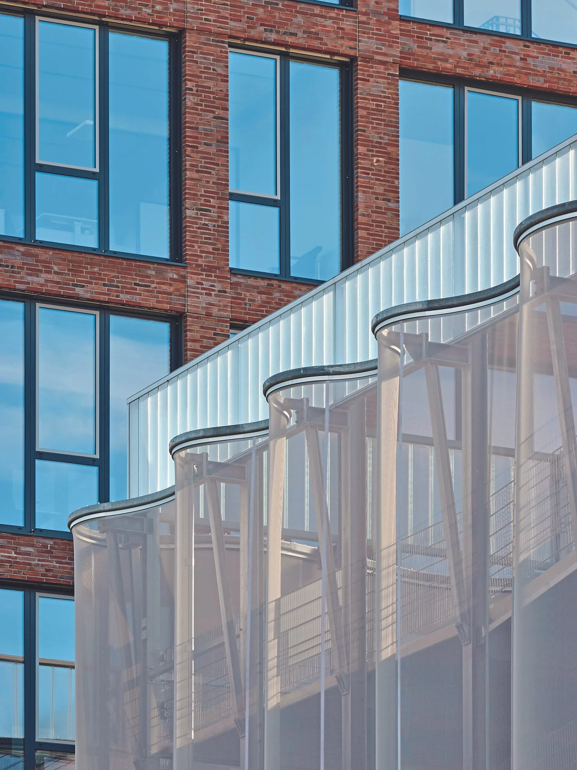 Längste 3D-Membranfassade der Welt