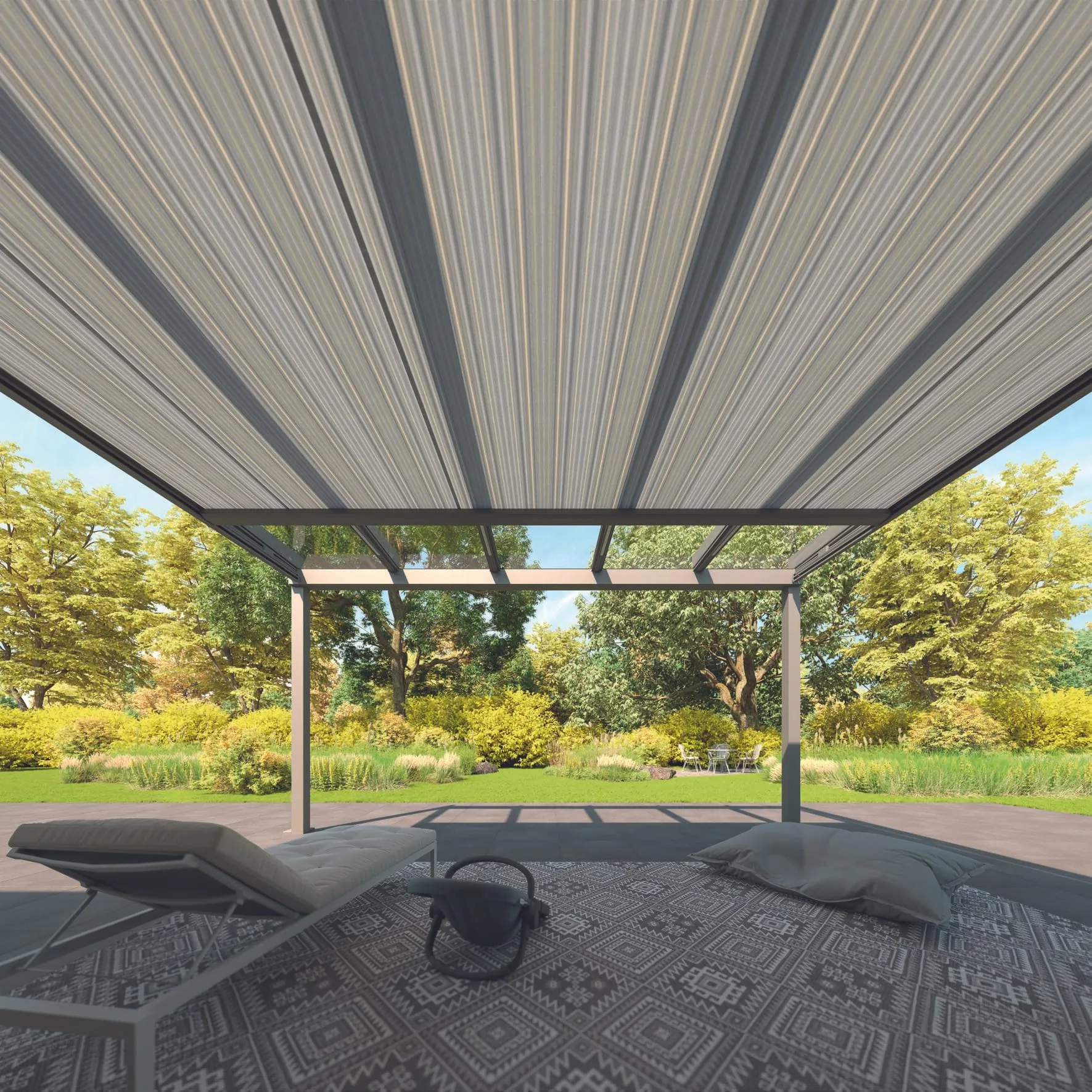 Sottezza Pure: Kubische Unterglas-Markise von Weinor