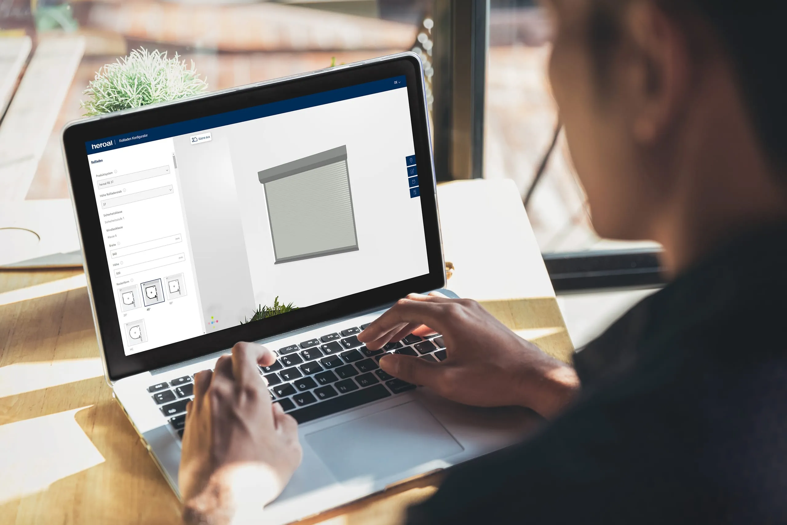 Neue Konfiguratoren für Rollladen- und Sonnenschutzsysteme